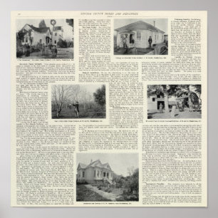 Riverdale Prune Orchard, California Poster