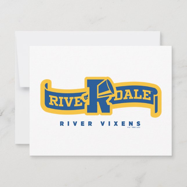Riverdale River Vixens Banner Card (Front)