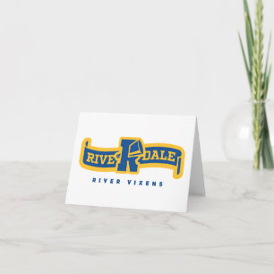 Riverdale River Vixens Banner Note Card