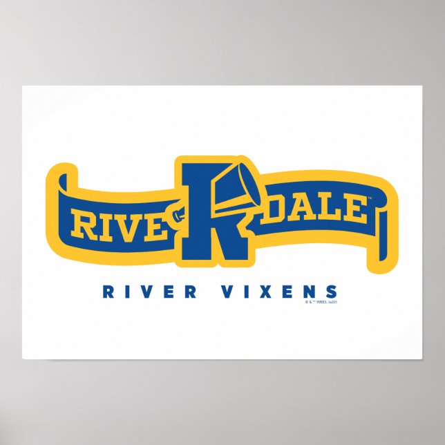 Riverdale River Vixens Banner Poster (Front)