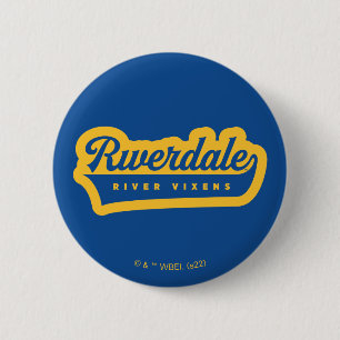 Riverdale River Vixens Logo 6 Cm Round Badge