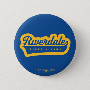 Riverdale River Vixens Logo 6 Cm Round Badge