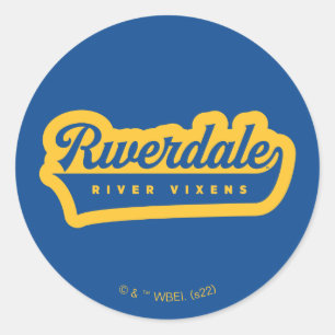 Riverdale River Vixens Logo Classic Round Sticker