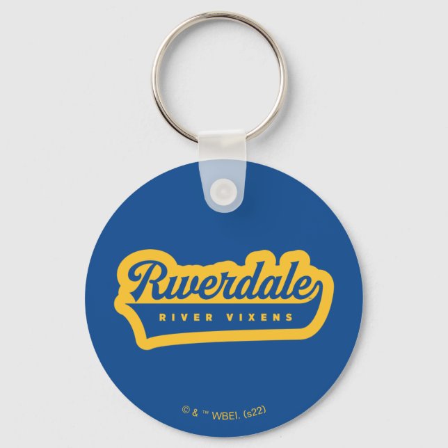 Riverdale River Vixens Logo Key Ring (Front)