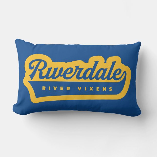 Riverdale River Vixens Logo Lumbar Cushion (Front)
