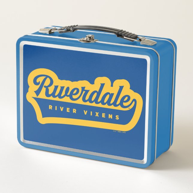 Riverdale River Vixens Logo Metal Lunch Box (Front)