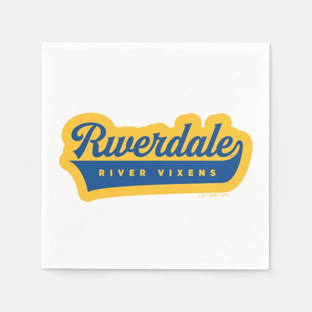Riverdale River Vixens Logo Napkin (Front)