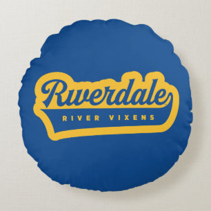 Riverdale River Vixens Logo Round Cushion