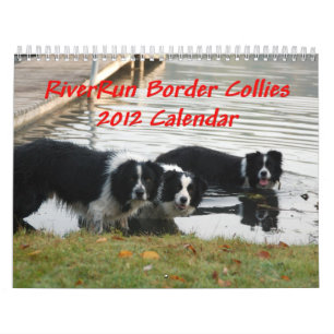 RiverRun Border Collies 2012 Calendar