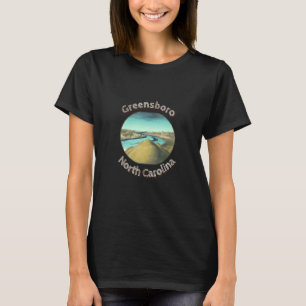 Rivers And Mountains Of Greensboro North Carolina T-Shirt