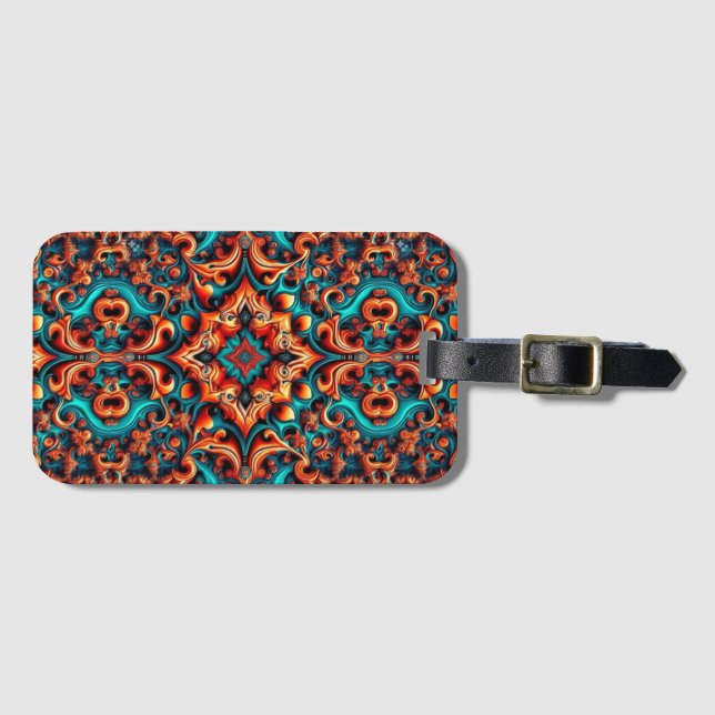 Rivers Flow - Custom Luggage Tag (Front Horizontal)
