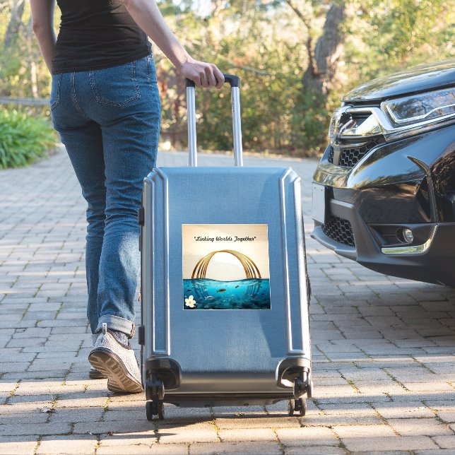 "River's Gentle Currents" (Suitcase Insitu)