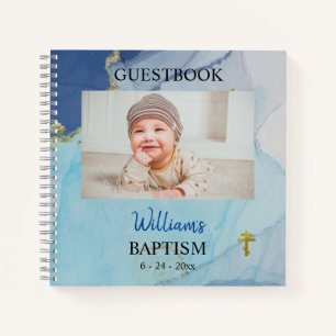 Rivers of Living Water Orthodox Christian Baptism Notebook