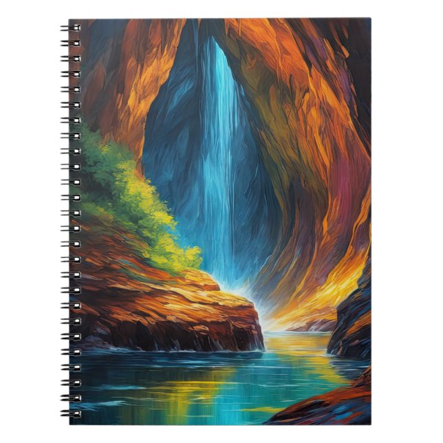 River's Path, Majestic Cave Notebook (Front)