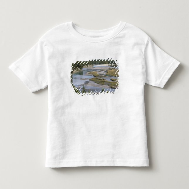 Rivers run through a lowland section of Jasper Toddler T-Shirt (Front)