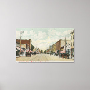 Riverside, CA Main Street View Looking North Canvas Print