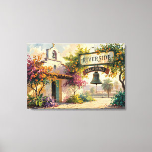 Riverside California Canvas Print