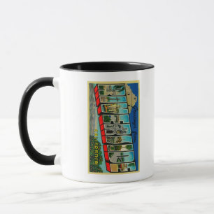 Riverside, California - Large Letter Scenes Mug