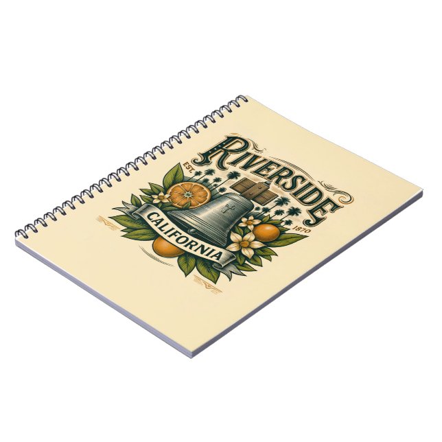 Riverside California  Notebook (Left Side)