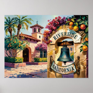 Riverside California  Poster