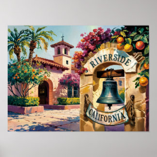 Riverside California Poster