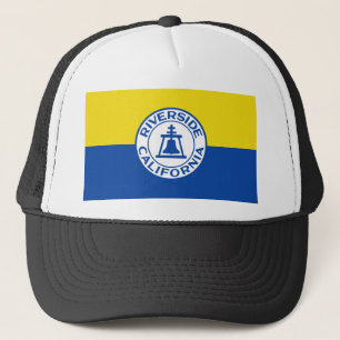 Riverside, California, United States flag Trucker Hat