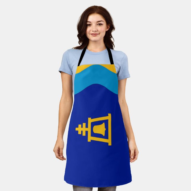 Riverside City flag Apron (Worn)