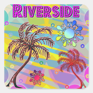 Riverside Happy and Hope Sticker