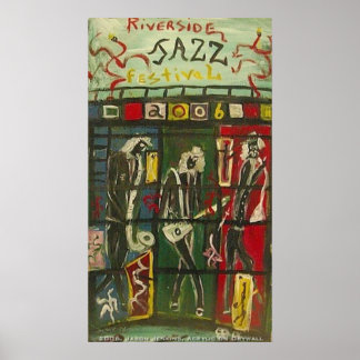 Riverside Jazz Poster