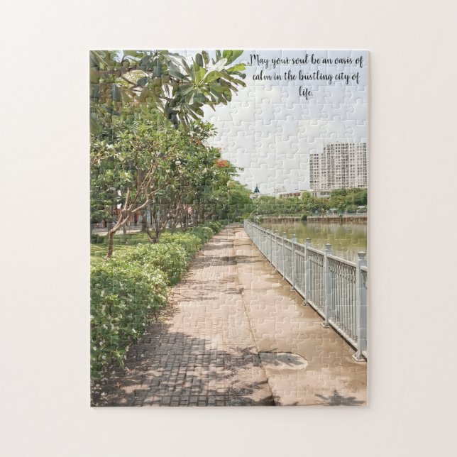 Riverside Jigsaw Puzzle (Vertical)