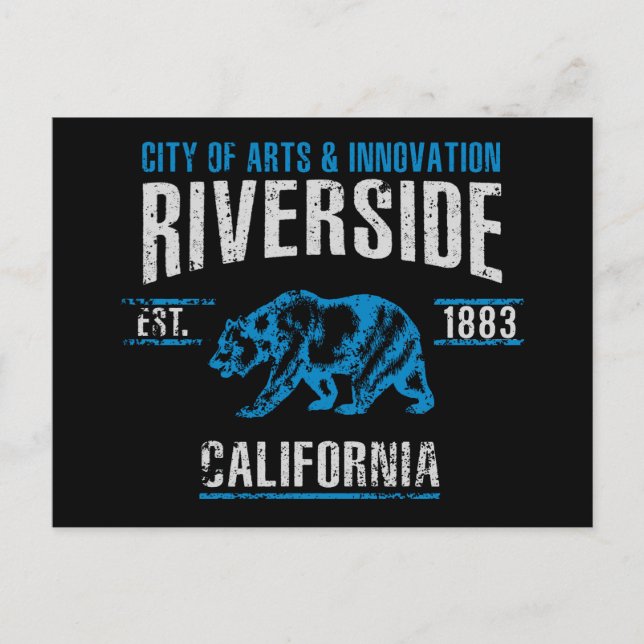 Riverside Postcard (Front)