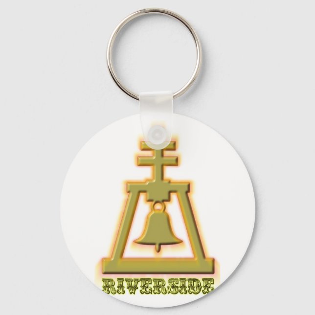 Riverside Raincross Key Ring (Front)