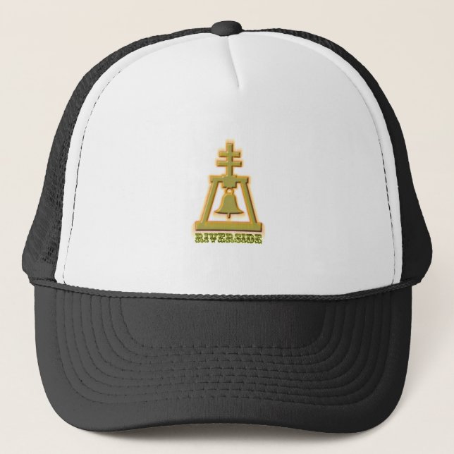 Riverside Raincross Trucker Hat (Front)