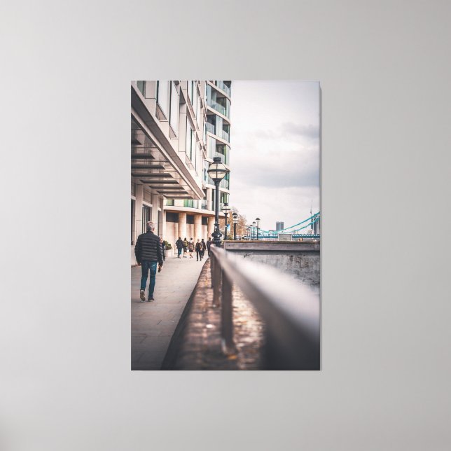 Riverside Rhythms Canvas Print (Front)