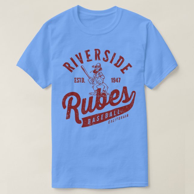 Riverside Rubes Baseball T-Shirt (Design Front)