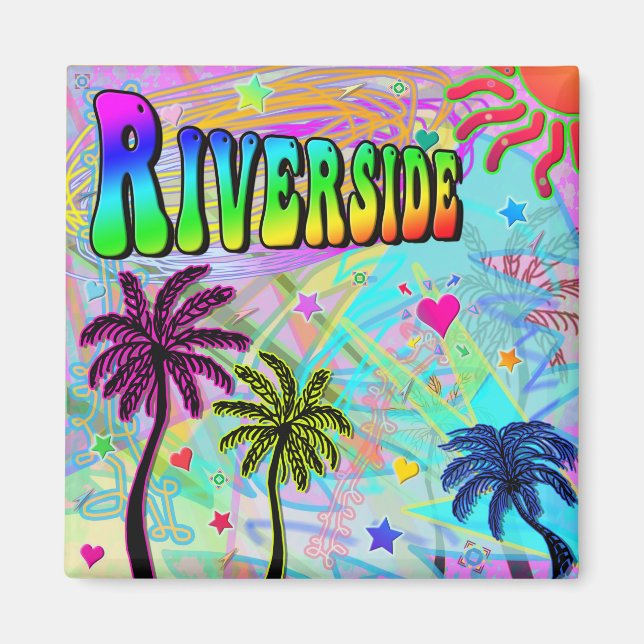 Riverside Vivid Romance Magnet (Front)