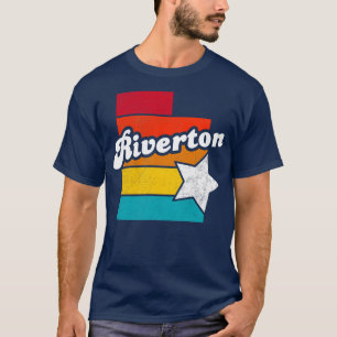 Riverton Utah Vintage Distressed Souvenir 2 T-Shirt