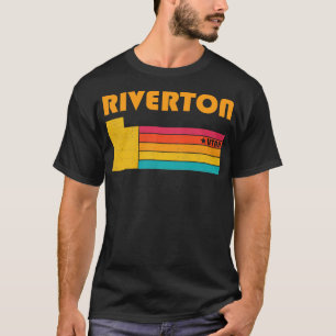 Riverton Utah Vintage Distressed Souvenir T-Shirt