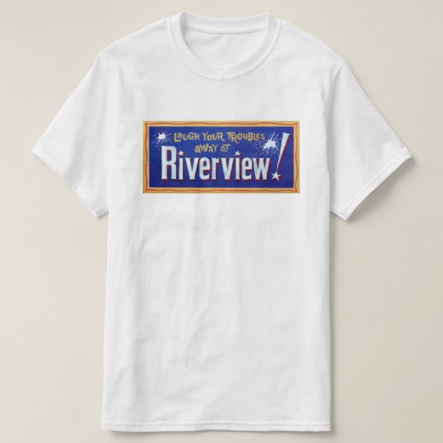 Riverview Amusement Park, Chicago, Illinois T-Shirt (Design Front)