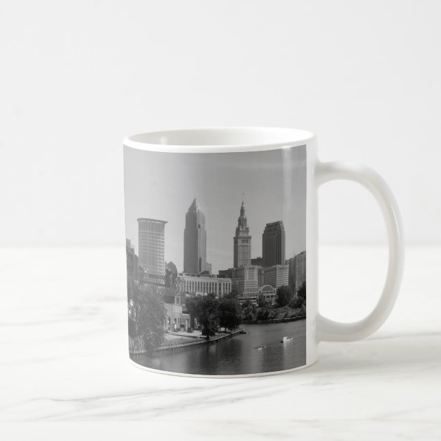Riverview Cleveland B&W Mug (Right)