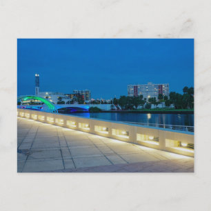 Riverwalk at Tampa Florida Postcard