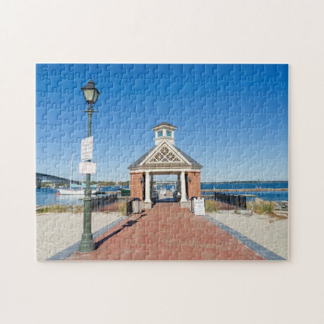 Riverwalk Landing in Yorktown Virginia Jigsaw Puzzle (Horizontal)