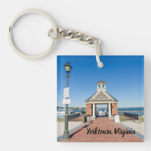 Riverwalk Landing in Yorktown Virginia Key Ring
