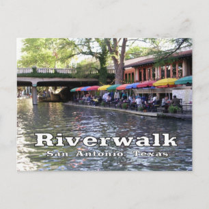 Riverwalk, San Antonio, TEXAS Postcard
