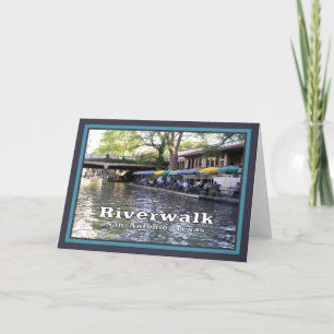 Riverwalk-San Antonio, TX/photography Card