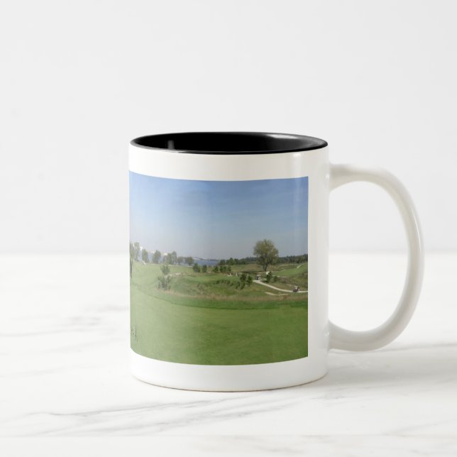 RiverWinds Golf Course Two-Tone Coffee Mug (Right)