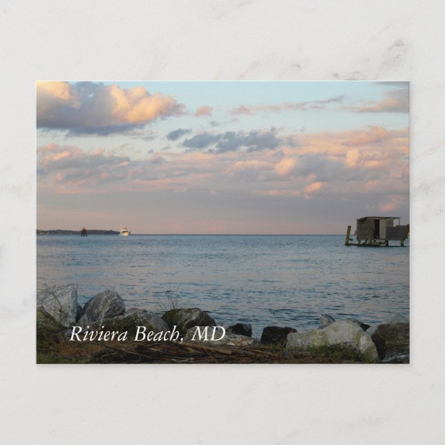 Riviera Beach, MD - POST CARD (Front)