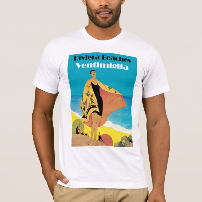 Riviera Beaches ~ San Remo T-Shirt (Front)