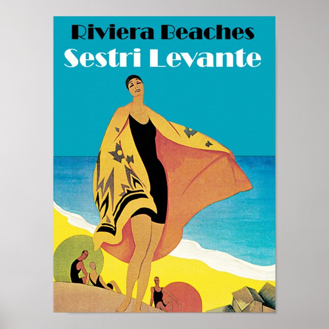 Riviera Beaches ~ Sestri Levante Poster (Front)