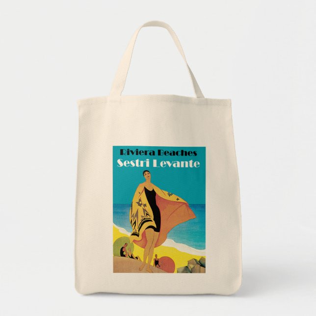 Riviera Beaches ~ Sestri Levante Tote Bag (Front)